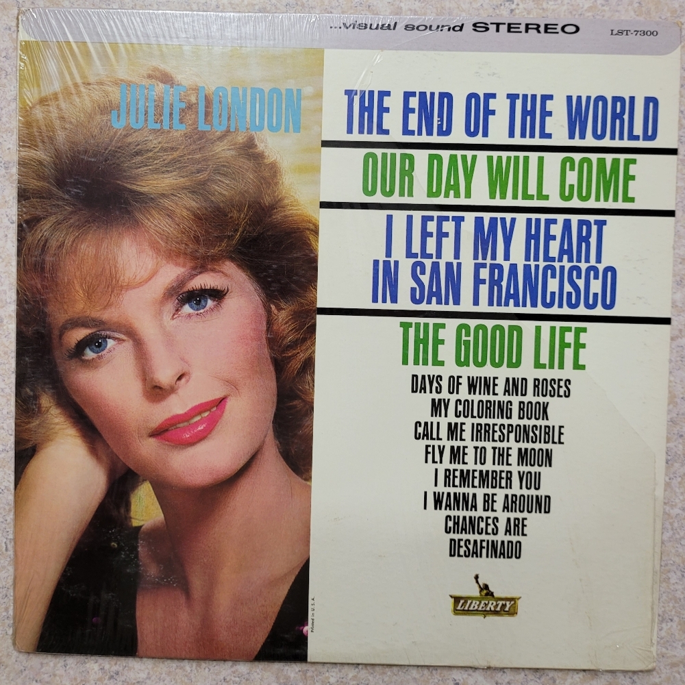 Julie London - The End of the World Vinyl LP Record Album